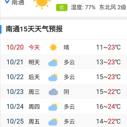 未来15天天气预报一览表，精准掌握天气变化，出行生活早规划